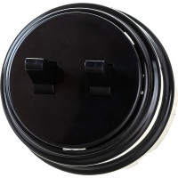 2-клавишный тумблерный выключатель Bylectrica А510-2204 10А открытой установки, серия РЕТРО, черный, А510-2204 черный