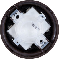 1-клавишный проходной выключатель Bylectrica А610-2261 10А, открытой установки, серия РЕТРО, шоколад, А610-2261 шоколад