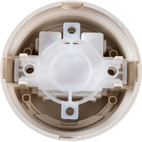 2-клавишный тумблерный выключатель Bylectrica А510-2204 10А открытой установки, серия РЕТРО, бежевый, А510-2204 бежевый