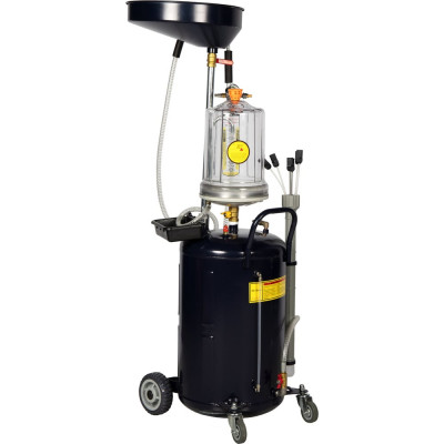 Маслосменная установка WIEDERKRAFT 80л с предкамерой WDK-89382