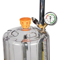 Маслосменная установка WIEDERKRAFT 80л с предкамерой WDK-89382