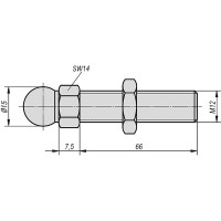 Шарнирная опора KIPP K0421.120661