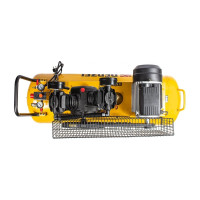 Воздушный компрессор с ременным приводом DENZEL BCV2200/100 2.2 кВт, 100 литров, 370 л/мин 58110