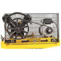 Воздушный компрессор с ременным приводом DENZEL BCV2200/100 2.2 кВт, 100 литров, 370 л/мин 58110