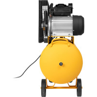 Воздушный компрессор с ременным приводом DENZEL BCV2200/100 2.2 кВт, 100 литров, 370 л/мин 58110