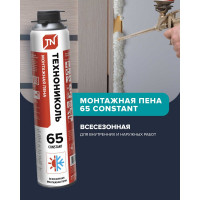 Монтажная профессиональная пена Технониколь 65 CONSTANT всесезонная TN528371