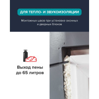 Монтажная профессиональная пена Технониколь 65 CONSTANT всесезонная TN528371