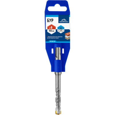 Бур SDS-plus (8х110 мм) Vertextools 999-08-110