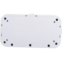 Розетка Bylectrica 2-местная ОУ с заз.конт. IP44 серия Прочие изделия, белый, РА10-213