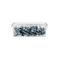 Саморез КР, оцинкованный, КРс ZP, 5,5х38 мм, удлиненное сверло, 50 шт. в контейнере Zitar 142302