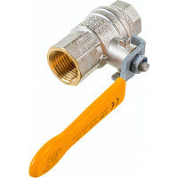 Шаровой кран для газа RUB 1/2 DN15 PN40, ВР-ВР, серия ROMA S.84, ручка S84D00
