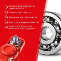 Смазка литиевая белая с PTFE KERRY KR-942-1