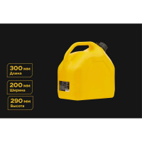 Канистра универсальная 10 л, желтая Inforce IN-02-02