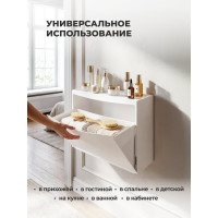 Обувница Econova 512х185х380 мм белый 433281416