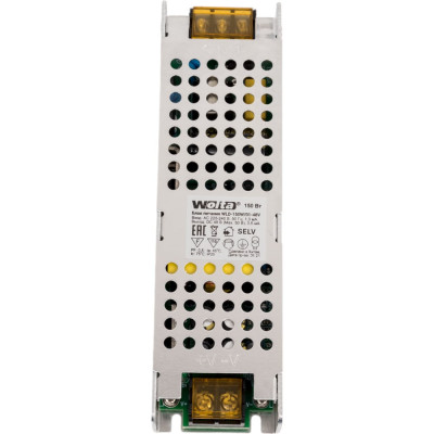 Блок питания Wolta для светодиодной ленты 150Вт 48В IP20 WLD-150W/01-48V