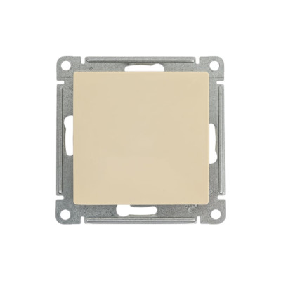 1-клавишный переключатель Systeme Electric AtlasDesign Бежевый сх.6, 10АХ ATN000261