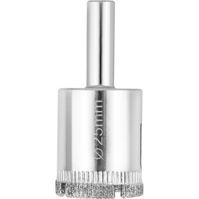 Коронка по стеклу (25 мм; ц/х) Vertextools 333-25