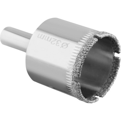 Коронка по стеклу (32 мм; ц/х) Vertextools 333-32