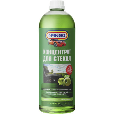 Концентрат для стеклоочистителей PINGO 1:10, 1000 мл, яблоко 85030-2