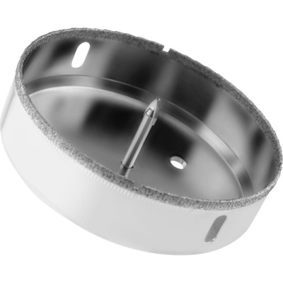 Коронка с центрирующим сверлом по стеклу и керамике (105Х55 мм) Vertextools 336-105-55