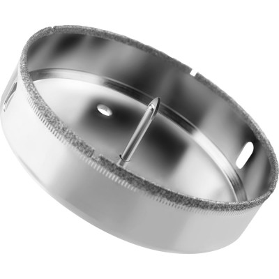 Коронка с центрирующим сверлом по стеклу и керамике (115х55 мм) Vertextools 336-115-55
