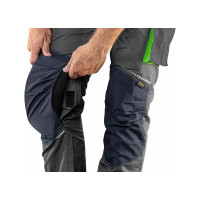 Рабочий полукомбинезон NEO Tools PREMIUM, серый,  рипстоп, размер XS 81-247-XS
