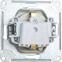 Розетка Systeme Electric AtlasDesign Алюминий с заземлением, со шторками, 16А ATN000346