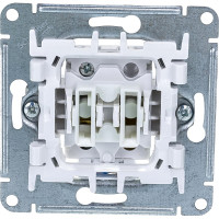 1-клавишный переключатель Systeme Electric  AtlasDesign Белый с подсветкой, сх.6а, 10АХ ATN000163