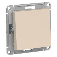 1-клавишный переключатель Systeme Electric AtlasDesign Бежевый сх.6, 10АХ ATN000261