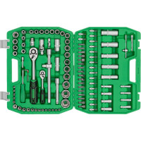 Набор инструментов INTERTOOL 1/2" & 1/4" 108ед., Cr-V ET-6108SP