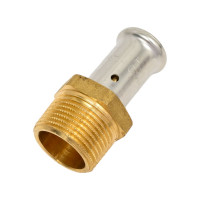 Муфта HENCO НР, латунь пресс, 16x3/4" 17P-1605