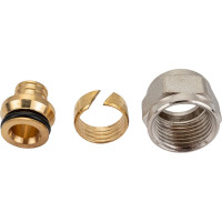 Соединитель Uni-Fitt обжим-В 16(2.0) х 1/2" конусный, для полиэтиленовых труб 681N1612