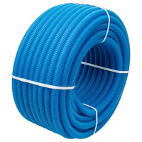 Гофра Uni-Fitt 25 мм, синяя, для труб 16 мм, 50 м 583B2505