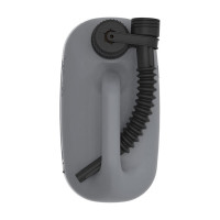 Канистра ГСМ METAL серая 10 л Oktan KGA1-01-12