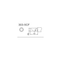 Насадка паяльная QUICK 303-5CF