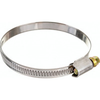 Червячный хомут РОССНА 50х70 мм 2 3/4" нержавеющая сталь, винт, 5 шт. Р860723 DIY