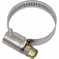 Червячный хомут РОССНА 20х32 мм 1 1/4" нержавеющая сталь, винт, 5 шт. Р860713 DIY