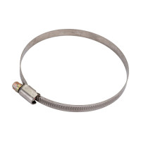 Червячный хомут РОССНА 80х100 мм нержавеющая сталь, винт, 5 шт. Р860716 DIY