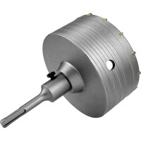 Коронка в сборе по бетону (125 мм; М22) Vertextools 222-0125