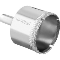 Коронка по стеклу (40 мм; ц/х) Vertextools 333-40