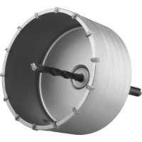 Коронка в сборе по бетону (100 мм; М22) Vertextools 222-0100