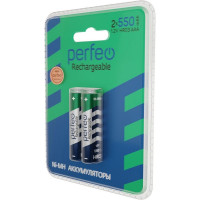 Аккумулятор Perfeo AAA550mAh/2BL Пластик 30014790