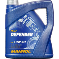 Полусинтетическое моторное масло MANNOL DEFENDER 10W40 4 л 1148