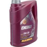 Синтетическое моторное масло MANNOL ENERGY 5W30, 4 л, 7017
