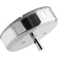 Коронка с центрирующим сверлом по стеклу и керамике (105Х55 мм) Vertextools 336-105-55
