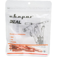 Наконечник сварочный (10 шт; E-CU; М6; 0.8 мм) Сварог MS ICU0004-08R 97110