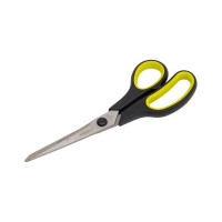Офисные ножницы INFORMAT металл-желтый/черный прорезиненные вставки, эрогономичный, 195 мм SO1904
