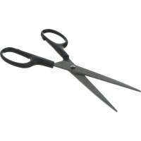 Офисные ножницы INFORMAT металл-черный, пластик, 180 мм SO1803