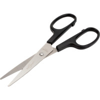Офисные ножницы INFORMAT металл-черный, пластик, 160 мм SO1603