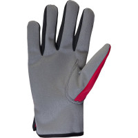 Рабочие трикотажные перчатки Jeta Safety из PU кожи, размер М/8, JLE621-8/M